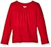 French Toast Girls' Long Sleeve Crew Neck Tee Shirt
