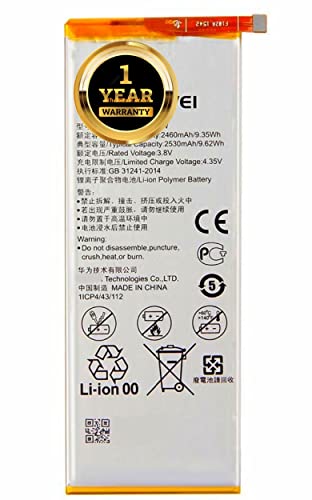 Image of Original Battery for Huawei Ascend p7 Battery HB3543B4EBW with 1 Year Warranty