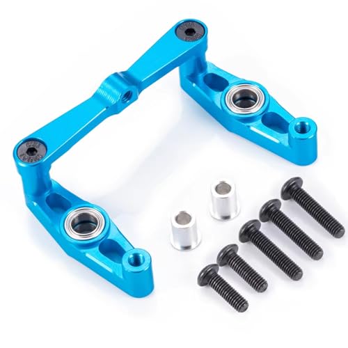 Pièces Tamiya TT02 avec roulement à billes : kit direction aluminium pour voiture RC 1/10