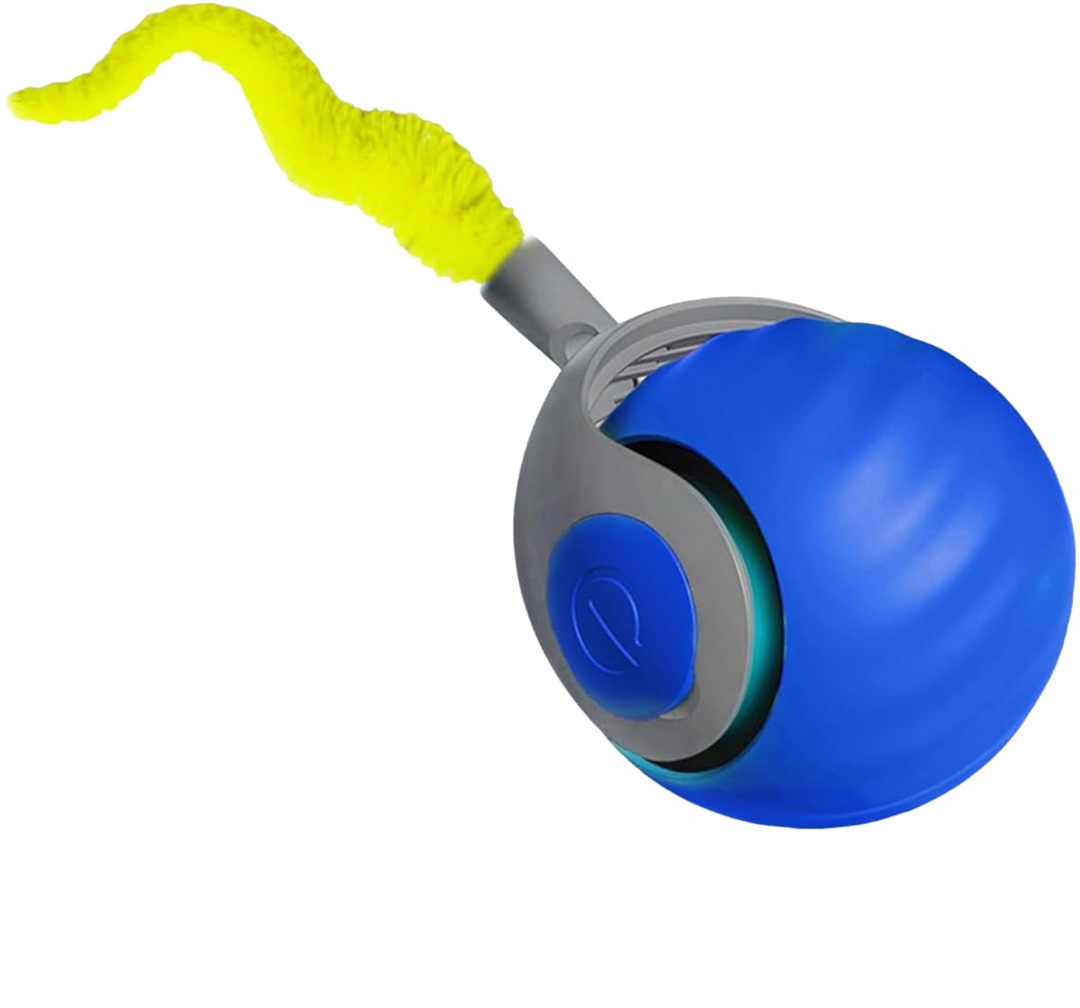 Smart Bounce Ball Interactive Electric Pet Toy for Cats Dogs with Random Movement 360-Degree Rotation LED Lights Textured Surface Rechargeable Battery Auto-Shutoff Mode Sturdy Pet-Safe Materials Indoo