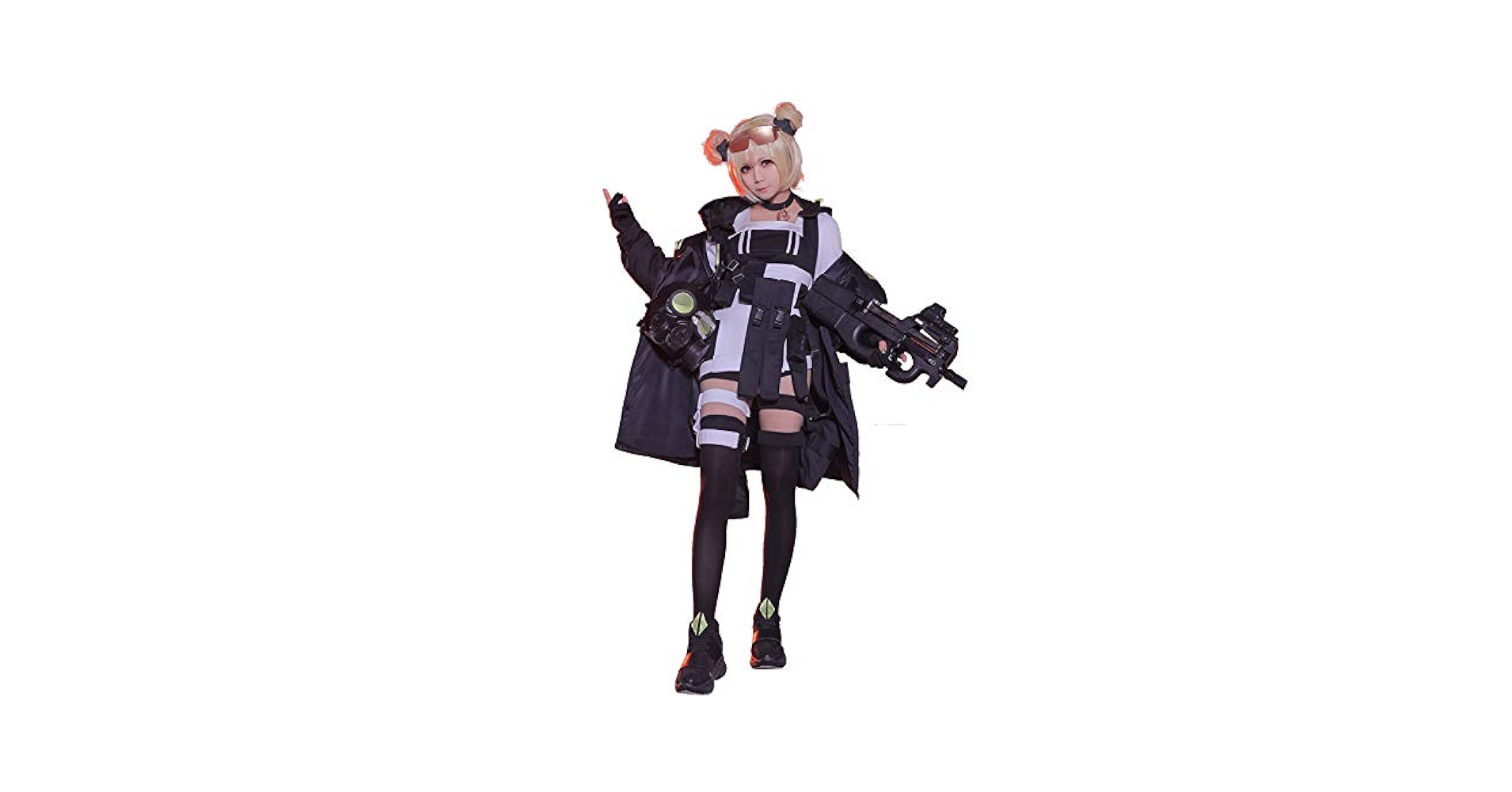 Amazon.co.jp: ドールズフロントライン ドルフロ P90 コスプレ