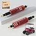 10L0L Golf Cart Shocks Absorber Front or Rear with Heavy Duty Coil Springs for EZGO Medalist TXT 1994+ Newer Gas & Electric Golf Carts, Replaces OEM# 76418-G01,70928-G01,70248-G01,70324-G01,76419-G01