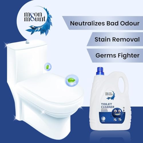 Image of Moon and Mount Toilet Seat Cleaner Liquid, All Purpose Cleaner, Citrus Fresh, 5L