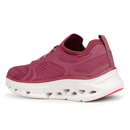 Skechers GO RUN Glide-step Flex - Skyl, Tênis Feminino, Rosa (Pink), 36
