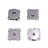 Hahiyo 19.1mm Length Magnetic Buttons Close Effortlessly Strong Bond Manageable Apart Easy Glue Sew-