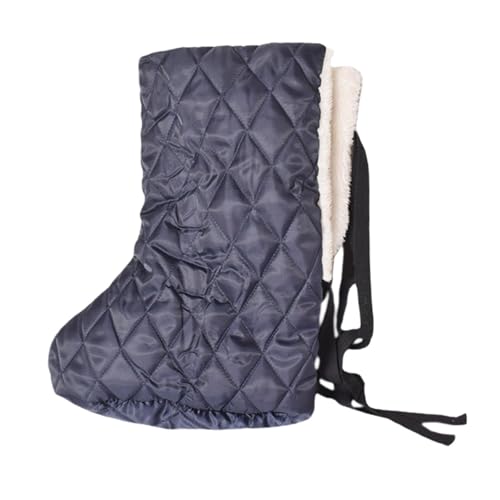 predolo Funda de yeso para pierna cálida, calcetín para escayola, suave, cómodo, para mujeres y hombres, con correa ajustable, protector de escayola