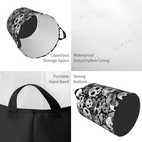 Sac à linge pliable imperméable grand format pour chambre - 4