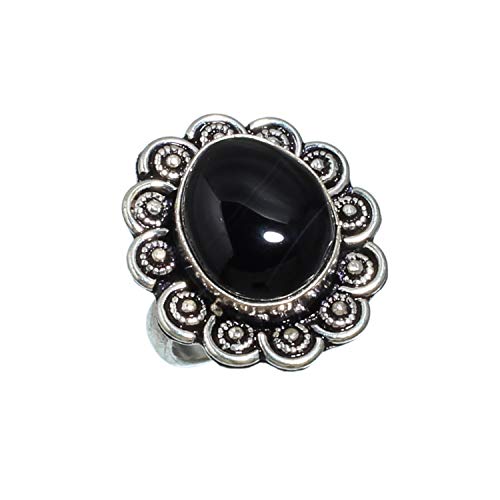 Bague en onyx noir véritable pour affirmer votre style unique avec élégance