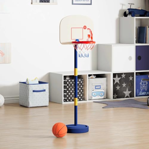 Générique - Générique Support de Jeu de Basket-Ball avec Ballon et Pompe 90/121 cm,Jeux & Jouets,Jouets,Jouets de Sport,Jouets de Basket-Ball,Multicolore,1.25 KG,4016327