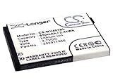 TECHTEK Batterie 650mAh Compatible avec [Sagem] MY 401C, MY 401L, MY401C, MY401L remplace 252917966