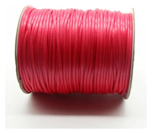 Cordón de joyería de cuero resistente, hilo de vaca redondo multicolor de 10 yardas 8