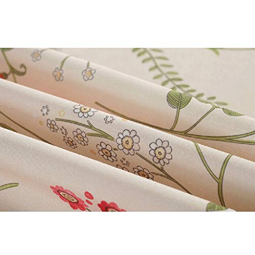 LQQ Tablecloth Elegancki i luksusowy obrus na stół z koronką, wodoodporny, zmywalny, mieszany materiał, do kuchni, na imprezę, 5 kolorów