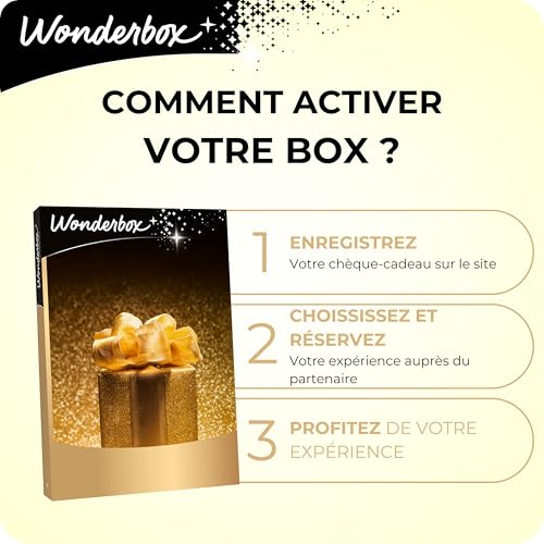 Wonderbox Joyeux Anniversaire Exception : coffret cadeau multi-activités unique - 5