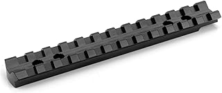 Precision CNC Machined Picatinny Rail Scope Mount for Marlin 1895 336 444 Lever Action Rifles, Also Compatible with Henry & Rossi, Aircraft Grade Aluminum with Matte Black Finish