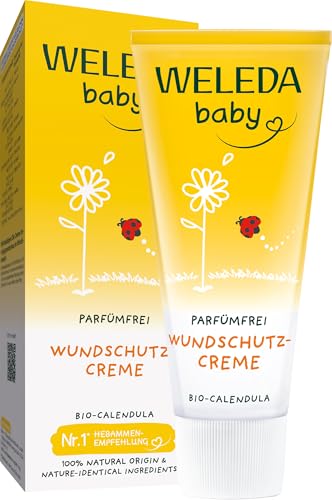 WELEDA Bio Baby Calendula Wundschutzcreme Parfümfrei - Naturkosmetik...