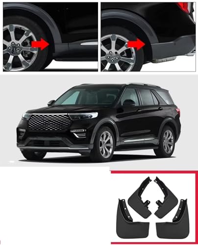 Guardabarros para coche Explorer U502 U625 que evitan impactos y salpicaduras de barro 2