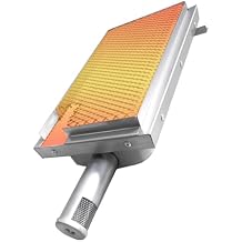 BBQ Grill Searing Burner Ceramic Infrared Side Sear Zone Burner Compatible with Jenn Air/Nexgrill/Kitchenaid Nex Replacement# 720-0720 740-0781 20001486A0