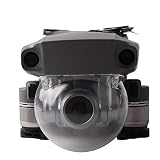Color: gris transparente. HONGYI - Tapa Protectora para Lente de cámara dji Mavic 2 Pro/Zoom Drone Accesorios de Lente Gris Transparente