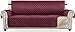 RHF Couch Protectors for Dogs,Reversible Pet Protector Furniture Covers,Sofa Protector Cover,Wide Chair Cover,Couch Covers,Extra Large Sofa Slipcover,Width Up to 78"(Sofa-Extra Wide:Burgundy/Tan)