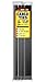Pro Tie RB11SD25 11.8-Inch UV Black Nylon Releasable Standard Duty Cable Ties, 25-Pack