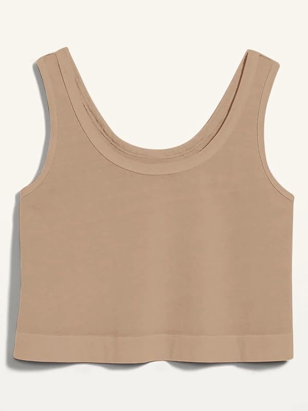Aoysky Womens Cotton Crop Tops Casual Loose Tank Top Sleeveless Basic Cropped Athletic Yoga Workout Shirt by Aoysky - Used condition - Image 2