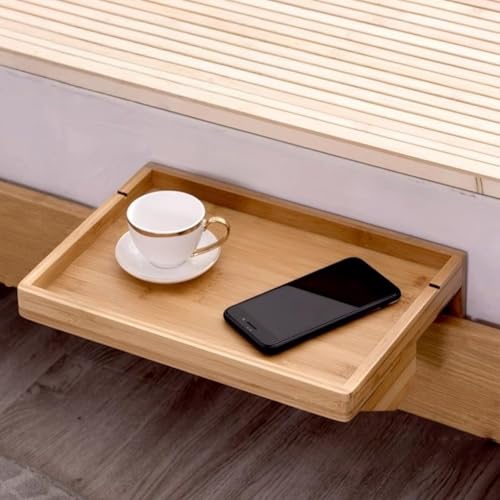 Jireko �x�b�h�T�C�h���[���b�N �x�b�h�T�C�h���[ �N���b�v�I���g���C�e�[�u�� �p���`�t���[ ���� �v���W�F�N�^�[�X�^���h �a�� �| �ϋv�� ���炩�ȃG�b�W �C���e���A ���Ԏ��[ �Ɩ��p �ƒ�p (36*25cm)