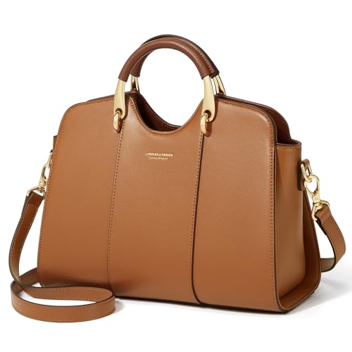 Cnoles Satchel Bag for Women Fashion Leather Ladies Top Handle