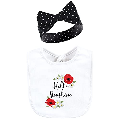 Image of Hudson Baby Unisex Baby Bandana Bibs and Headbands
