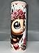 Valentine Bee Tumbler - Cute and Durable Handmade Tumbler with Roses and Hearts for Your Honey