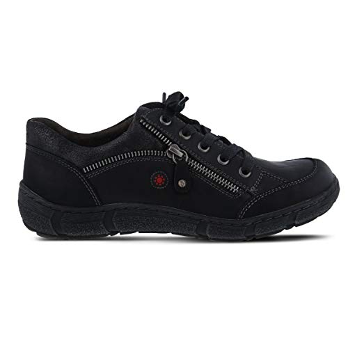 Spring Step Womens Elva Oxford, Black, 5.5-6 Us #TOP5