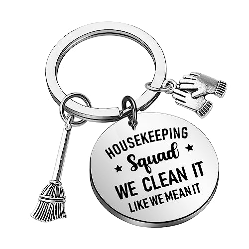 Porte-clés Housekeeping Squad, le cadeau de remerciement idéal
