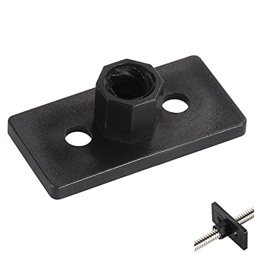 Lysee 3D Printer Parts & Accessories - MEGA 4PCS Fixed Block Anti Backlash POM Nut 3D Printer Parts for T8 Trapezoidal Lead Screw Pitch 2mm Lead 8mm OD 8mm - (Color: 4PCS Type C)