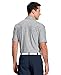 Under Armour Mens UA Elevated Heather Polo True Gray Heather/Black XL