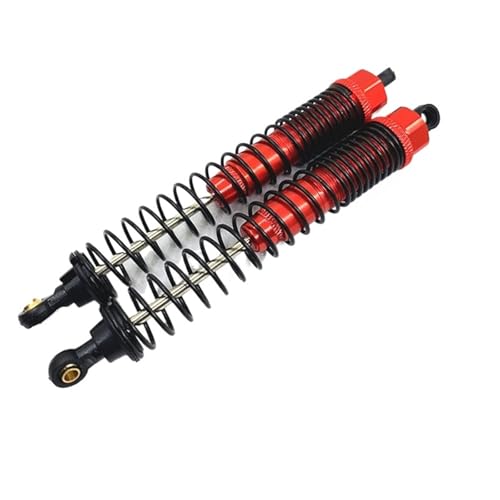 RC�J�[�A�b�v�O���[�h�p�[�c Compatible With HSP 94180 1/10 4WD 4X4 For ���b�N�N���[���[ RC�J�[ 130mm �����O �V���b�N�A�u�\�[�o�[ �_���p�[ �I�C�������\�^�C�v 18019 180007(Red)