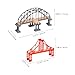 NAMOARLY 2Pcs Toy Train Bridge Railway Bridge Toy Train Track Bridge Accessories for Little Train Train Accessory for Creative Play Compatible with Major Brands