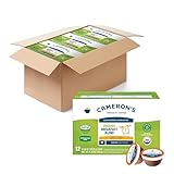 Cameron's Coffee Organic Breakfast Blend Single Serve Pods, 12 Count, 4.33 Ounce (Pack of 6)
