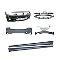 JOM Frontstoßstange kompatibel mit BMW E92 Coupe E93 Cabrio 2006-2010 Sport-Design Schwarz JOM Frontstoßstange kompatibel mit BMW E92 Coupe E93 Cabrio 2006-2010 Sport-Design Schwarz
