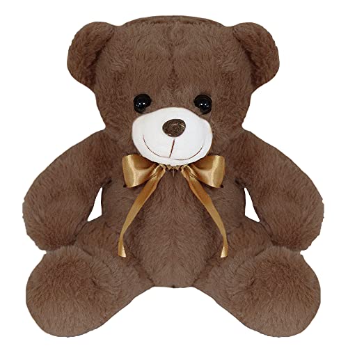 PELUCHERIA - Oso de Peluche 25 cm Colección Everbear Pequeño Osito Suave Esponjoso Resistente Poliéster Calidad Garantizada Resistente Ideal para Regalo...