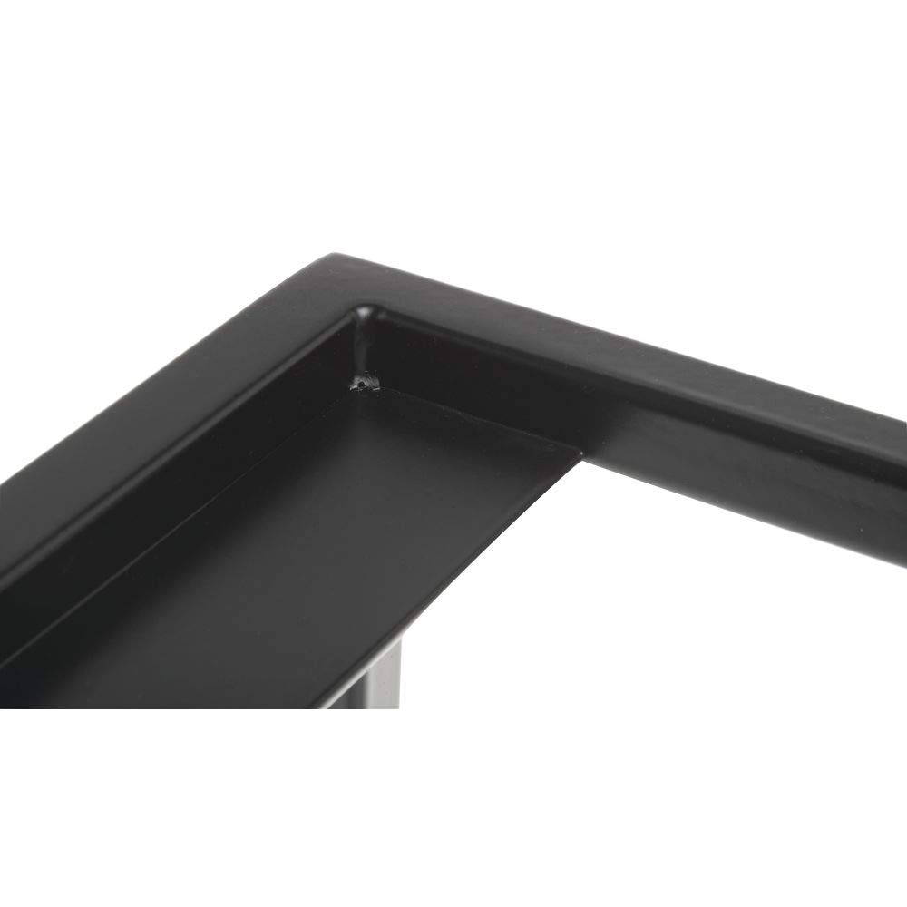 HUBERT Cerve Collection Full Size Black Housing - 20 3/8"L x 12 7/32"W x 8 7/8"H