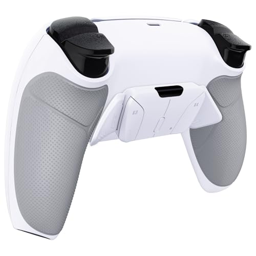 eXtremeRate Gray Rubberized Grip Programable RISE4 V4 Remap Kit for PS5 Controller BDM-030 040 050 060, Upgrade Board & Redesigned White Back Shell & 4 Back Buttons for PS5 Controller - NO Controller by eXtremeRate - Used condition - Image 8
