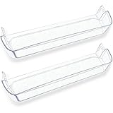 2Pcs MAN62570401 Refrigerator Door Basket Compatible with LG Door Shelf Bin LTCS20020S/00, LTCS20020W/00, LTCS20030S/00, etc, and Kenmore Basket 79568002210, 79568009210, 79578003210, etc
