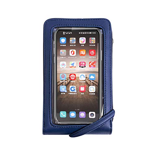 Touch Screen Crossbody Cellphone Purse, Adjustable Straps RFID Blocking Wallet Handbag Shoulder Strap for Women4