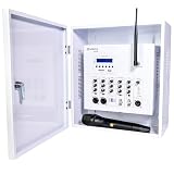 Adastra | SA240 Secure Wall Amplifier 240W | 100V Line PA System, Microfono Wireless, Built-in DAB+ / FM/Bluetooth Media Player, USB/SD, Phantom Power, Emergency Mute, Armadio con serratura