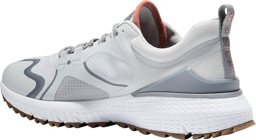 Cole Haan Cole Haan Men's Zerogrand Overtake 2 Golf, Glacier Gray/Monument/White/Auburn/Gum, 9-M US