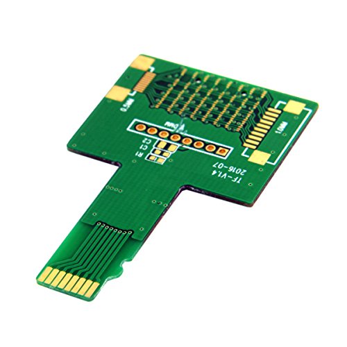 chenyang SD Card Socket Female to Micro-SD TF Male Memory Card Kit Extension Adapter Testing Tools, Green SD Female to TF Male - Image 4