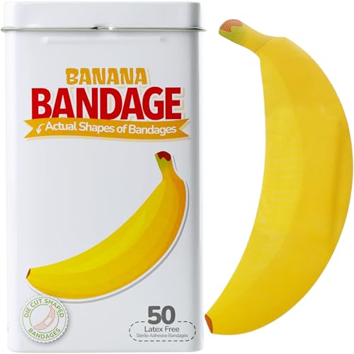 BioSwiss Bandages, Banana Shaped Self Adhesive Bandage Set, Latex Free,