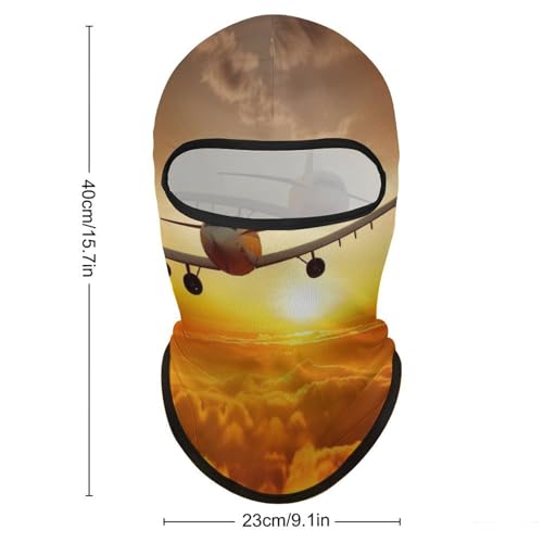Balaclava para hombre y mujer, máscara facial completa para ciclismo y actividades al aire libre miniatura 2