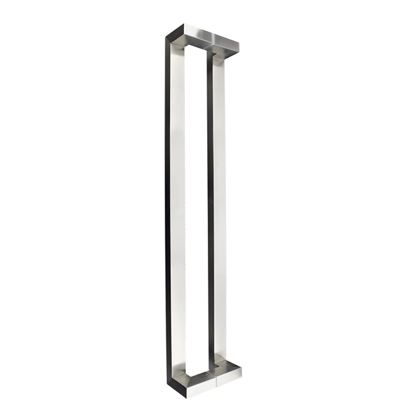 Poignée de porte simple et élégante argentée pour remplacer vos poignées