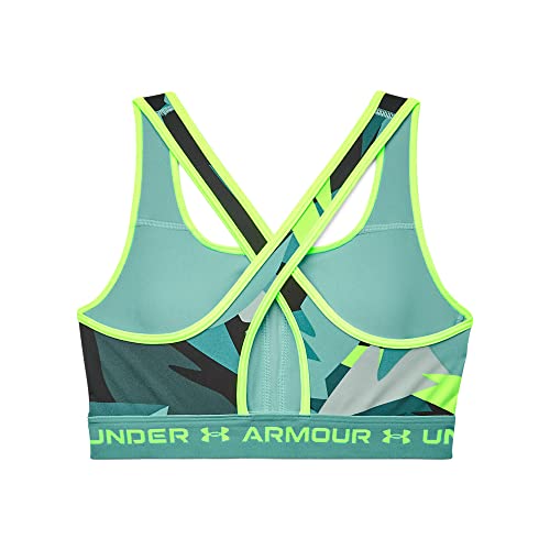 Image of Under Armour Cross-Back Mid Impact Bra