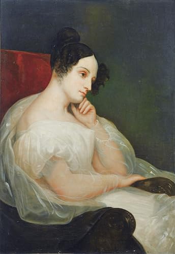 Cuadro decorativo Marie Joséphine Souham de Ary Scheffer para solucionar paredes vacías de salón